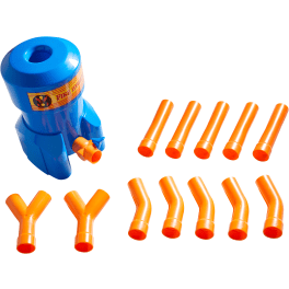 Sandspielzeug Tiefbaustelle Hydrant und Rohre JAKO-O by Theo Klein, 13 Teile