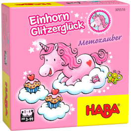 Einhorn – Glitzerglück Memozauber HABA 305510
