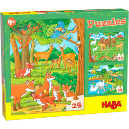 Puzzles Tierfamilien HABA 305468