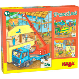 Puzzles Auf der Baustelle HABA 305469