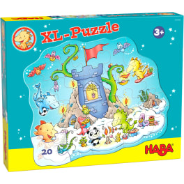 XL-Puzzle Drache Funkelfeuer – Puzzle Party HABA 305466
