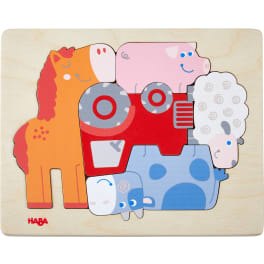 Holzpuzzle Tierisch was los HABA 305709