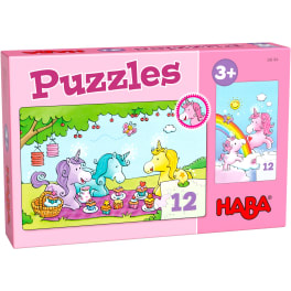 Puzzles Einhorn Glitzerglück – Rosalie & Friends HABA 306164