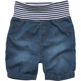 Baby Mädchen Jeans-Shorts mit Bequembund, Regular Fit