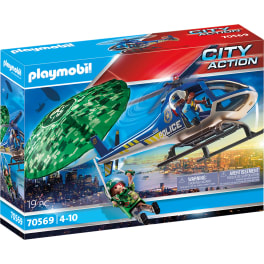 PLAYMOBIL® City Action 70569 Polizei-Hubschrauber: Fallschirm-Verfolgung