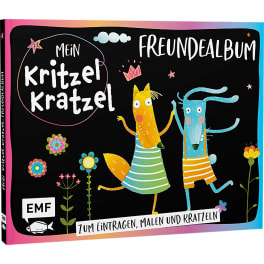 EMF Mein Kritzel-Kratze-Freundealbum, Freundschaftsbuch, Erinnerungsalbum