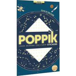 Poppik Sticker-Poster Discovery Sternenhimmel