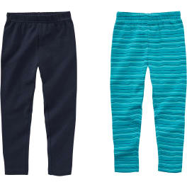 Kinder Leggings, 2er-Pack