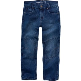 Kinder Jeans doppeltes Knie Comfort Fit, Unisex