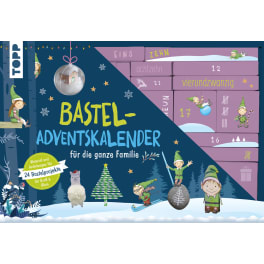 TOPP Familien-Bastel-Adventskalender, 24 Bastelprojekte <br>l