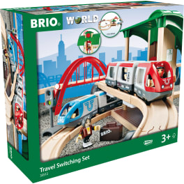 BRIO® 33512 Großes Bahn-Reisezug-Set, 42 Teile