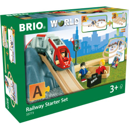 BRIO® 33773 Eisenbahn-Starter-Set A, 26 Teile
