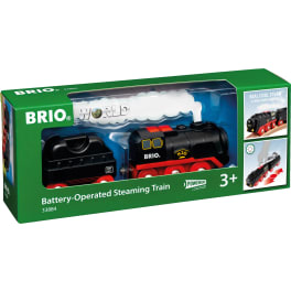 BRIO® 33884 Batterie-Dampflok mit Wassertank, inkl. Scheinwerfer