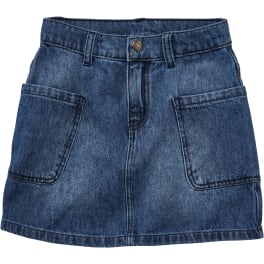 Mädchen Jeansrock, aufgesetzte Taschen