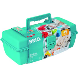 BRIO<sup>®</sup> Builder Einsteiger-Set im Koffer, 49-teilig