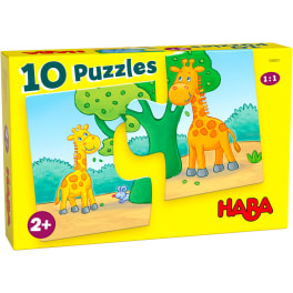 10 Puzzles - Wilde Tiere