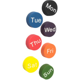Trendform Magnete Weekdays 7er Set