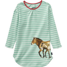 Mädchen Nachthemd Pferde