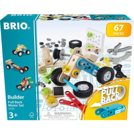 BRIO<sup>®</sup> Builder Nachziehmotor-Set, 67-teilig