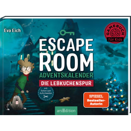 arsEdition Escape Room Adventskalender – Die Lebkuchenspur, Buch