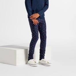 Mädchen Thermo-Leggings, Allover-Print