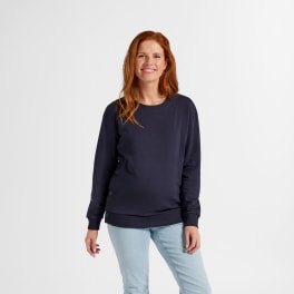 Damen Sweatshirt Stillfunktion