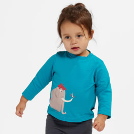 Baby Sweatshirt Steinzeit Tiere