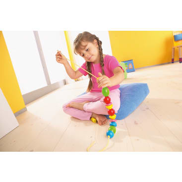 Fädelspielzeug Bambini Perlen