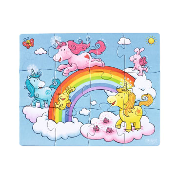 Puzzles Einhorn Glitzerglück