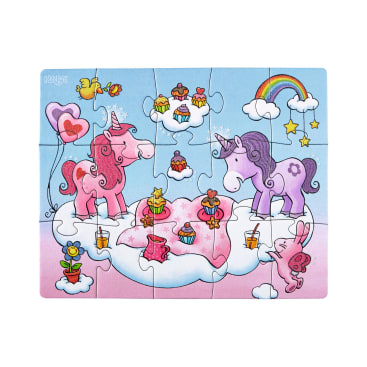 Puzzles Einhorn Glitzerglück