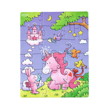Puzzles Einhorn Glitzerglück