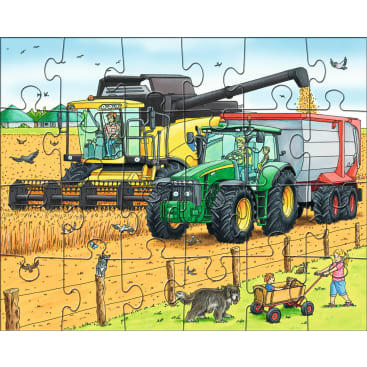 Puzzles Traktor und Co.