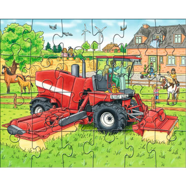 Puzzles Traktor und Co.