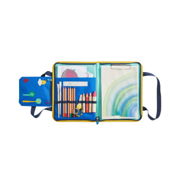Reiseset aus Trolley und Kreativtasche