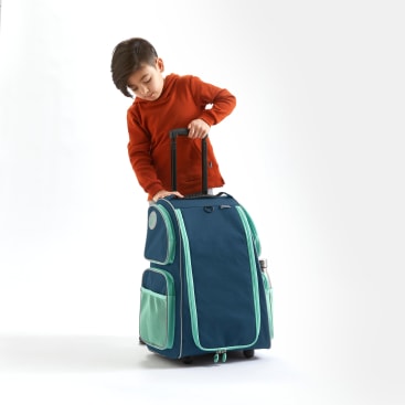 Reiseset aus Trolley und Kreativtasche