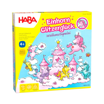Einhorn Glitzerglück – Wolkenstapelei