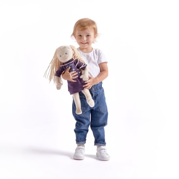 Puppenkleid, 43 cm