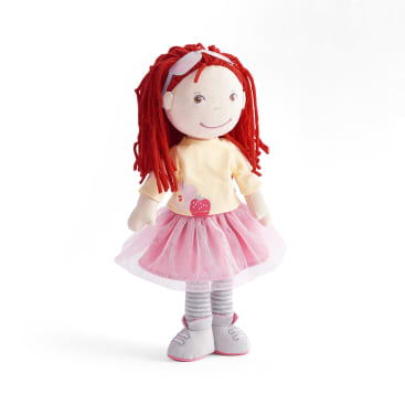 Stoffpuppe Ava, 30 cm