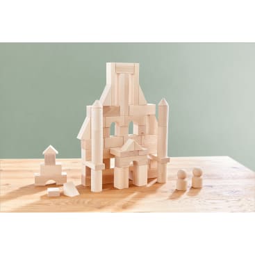 Basisbausteine natur, Set mittel