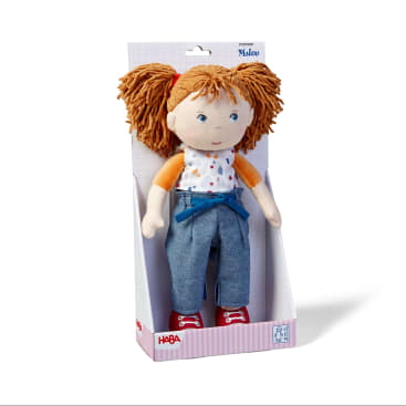 Stoffpuppe Malou, 30 cm