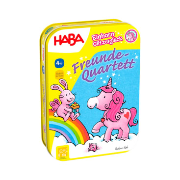 Einhorn Glitzerglück – Freunde-Quartett