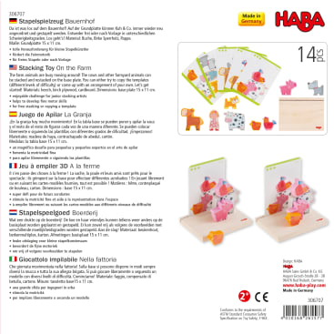 Stapelspielzeug Bauernhof
