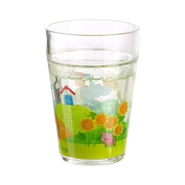 Glitzerbecher Traktor