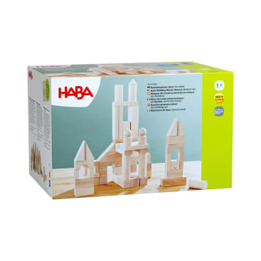 Basisbausteine natur, Set mittel