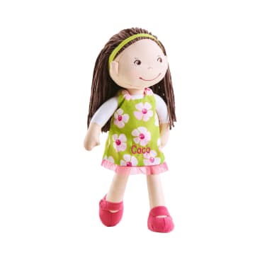Stoffpuppe Coco, 30 cm