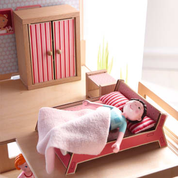 Little Friends – Puppenhaus-Möbel Schlafzimmer