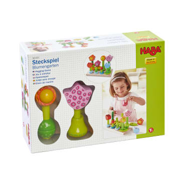 Steckspiel Blumengarten