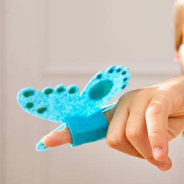 Sachenmacher Fingerflieger Schmetterlinge, Bastelset für 10 Stück