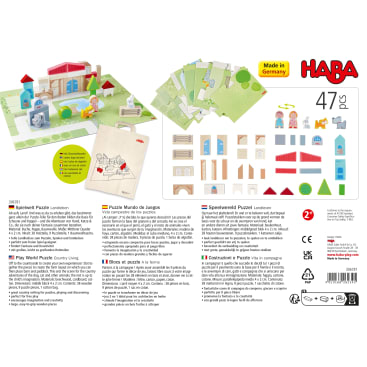 Spielwelt Puzzle Landleben