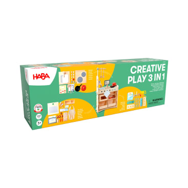 Creative Play 3 in 1 – Spielküche, Kaufladen & Werkstatt für Kinder